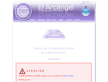 Tablet Screenshot of elarcangel.com